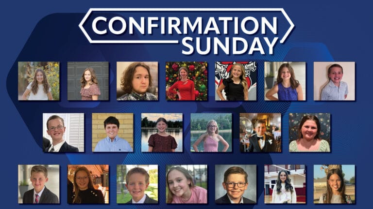 Confirmation Sunday