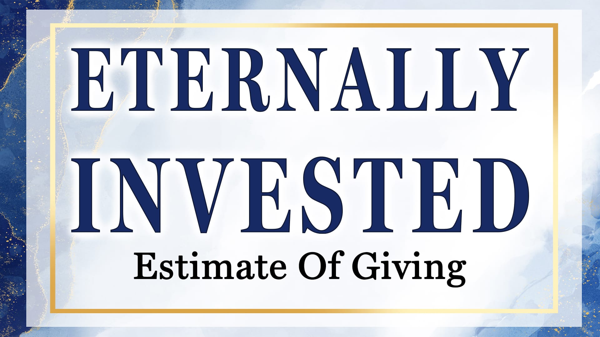 2025 Estimate Of Giving