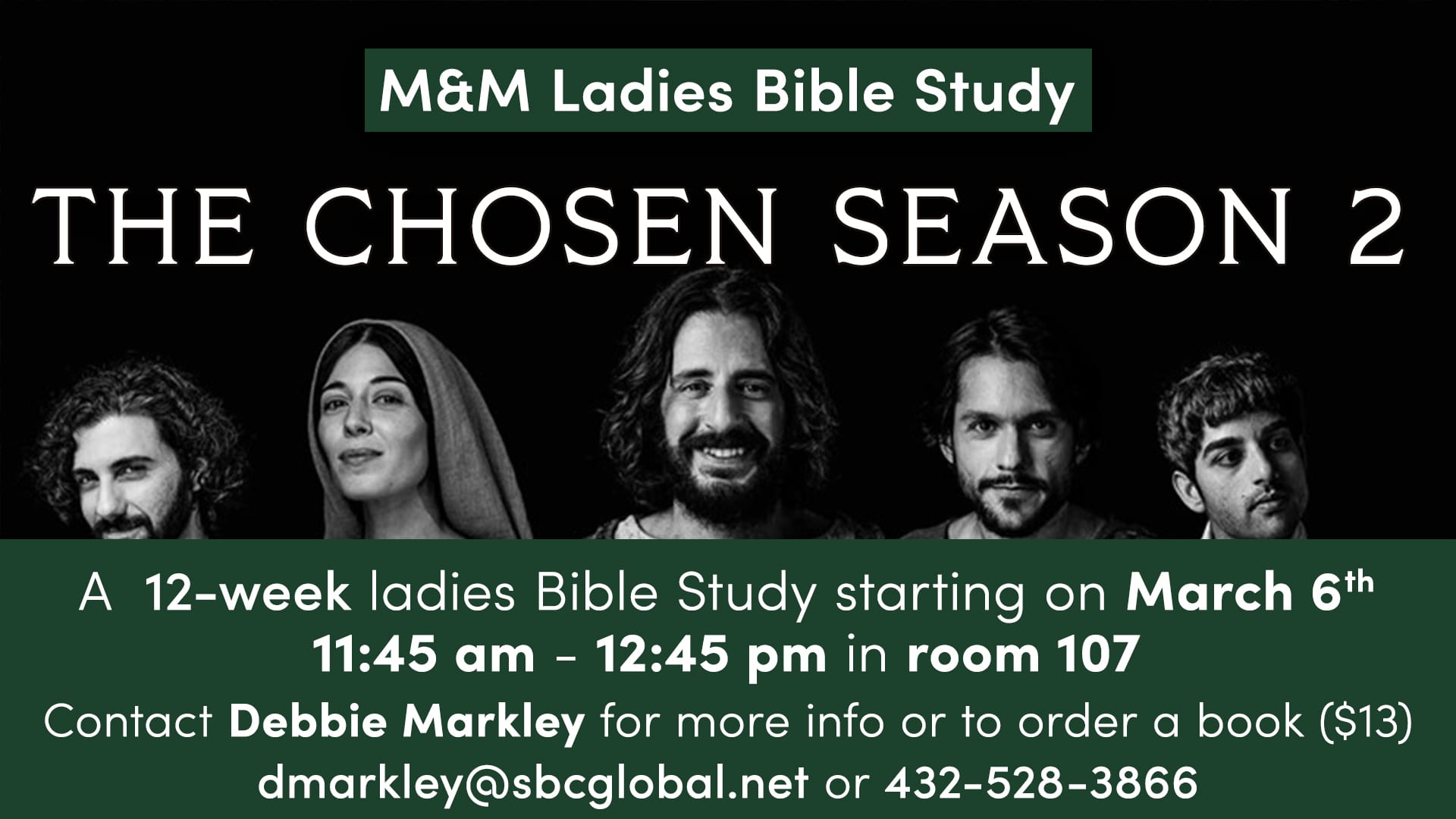 M&M Bible Study “The Chosen” Season 2