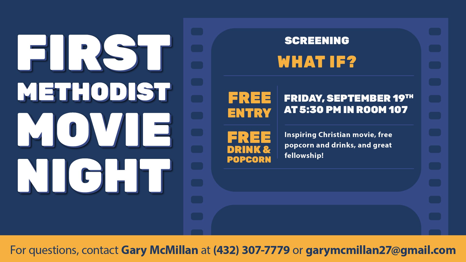 First Methodist Movie Night