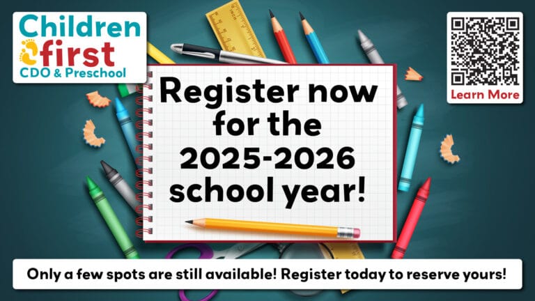 Children’s Day Out & Preschool Program spots available