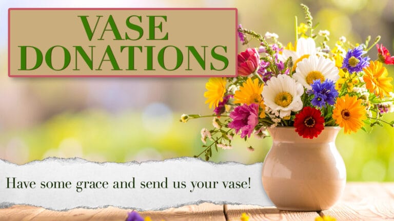 Vase Donations