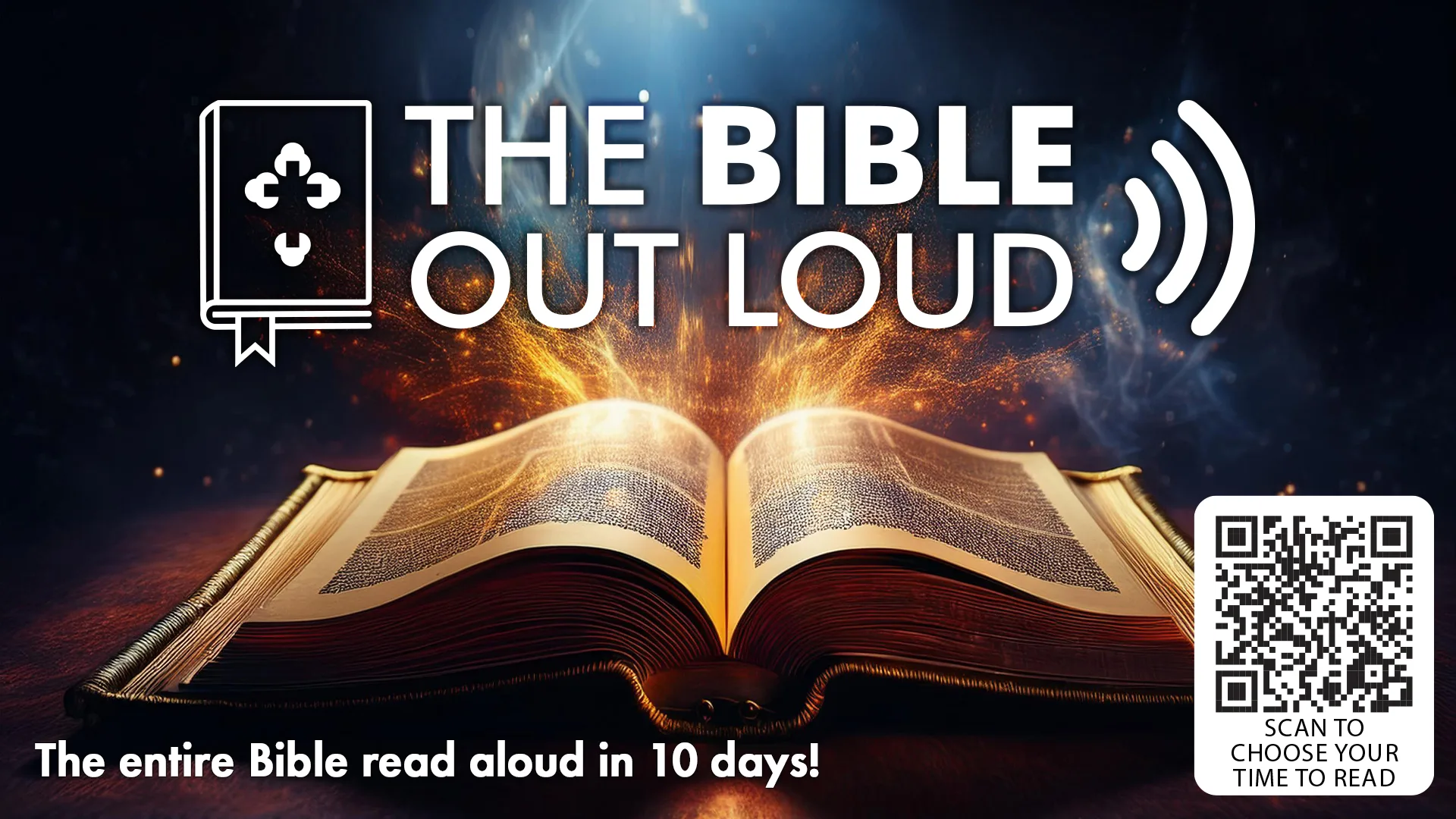 The Bible Out Loud 2025 Monitor Graphic