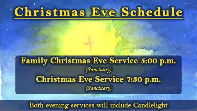 Christmas Eve Services