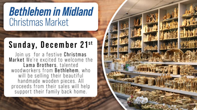 Bethlehem in Midland Christmas Market
