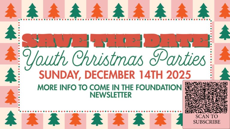SAVE THE DATE Youth Christmas Parties