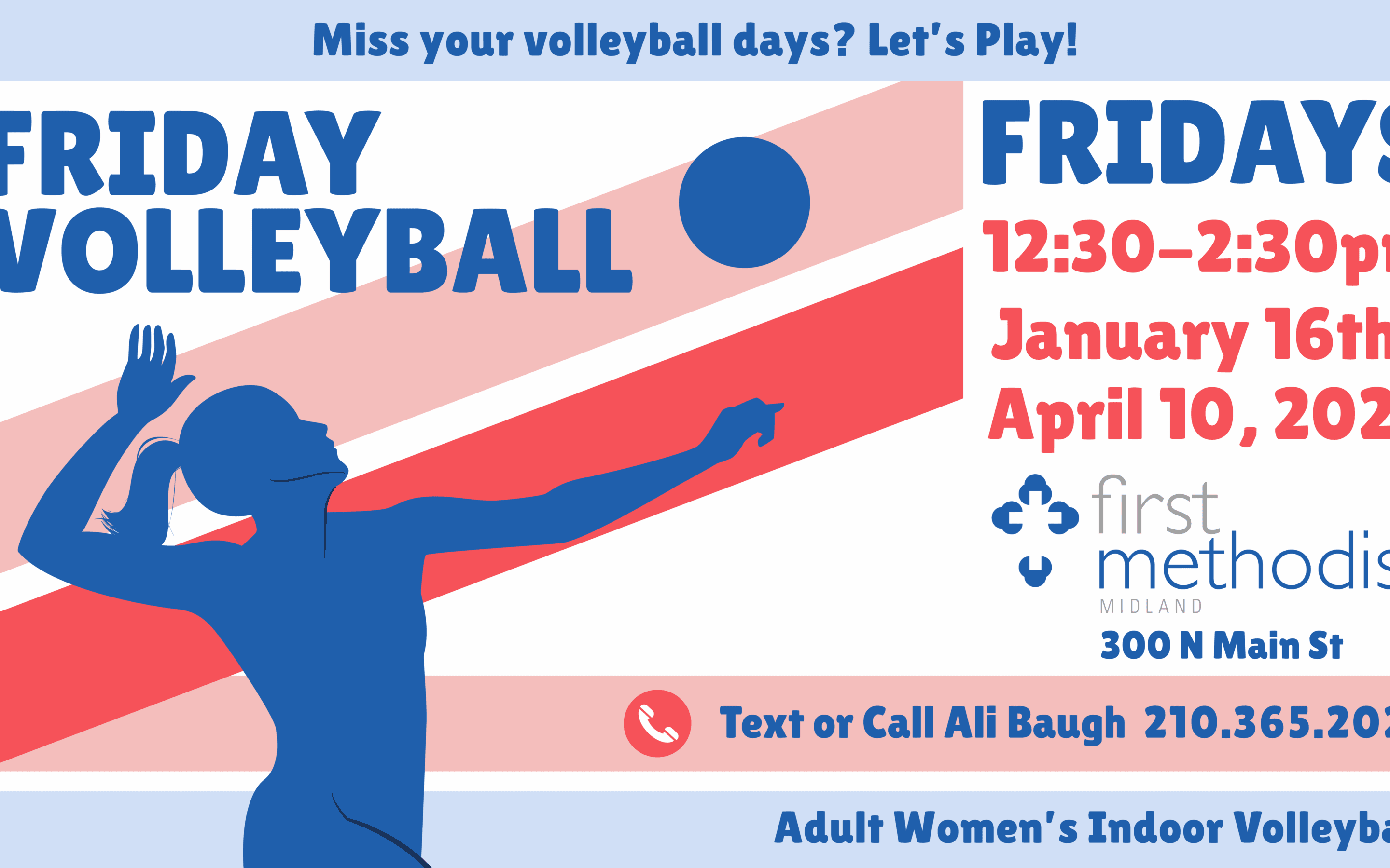 Adult Women’s Indoor Volleyball