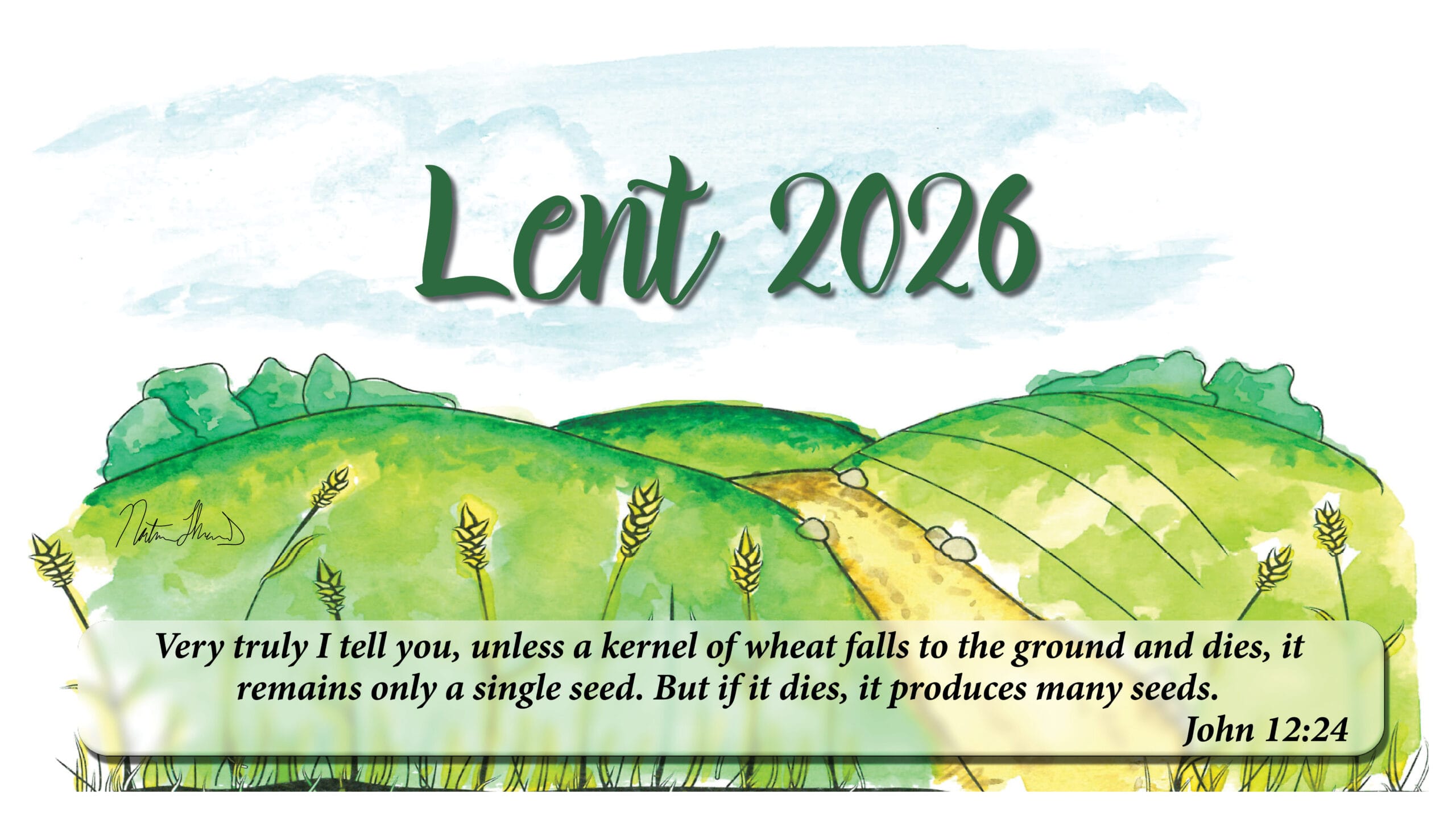 Lent Page Nate Art Graphic