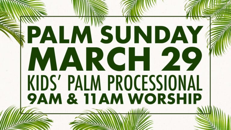 Palm Sunday