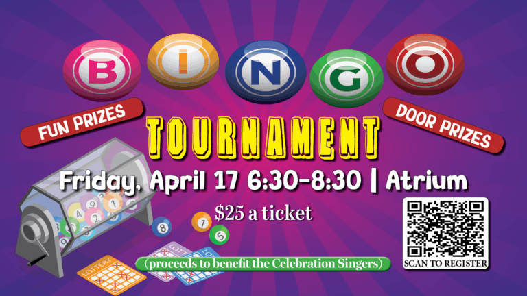 Celebration Singers Bingo Tournament