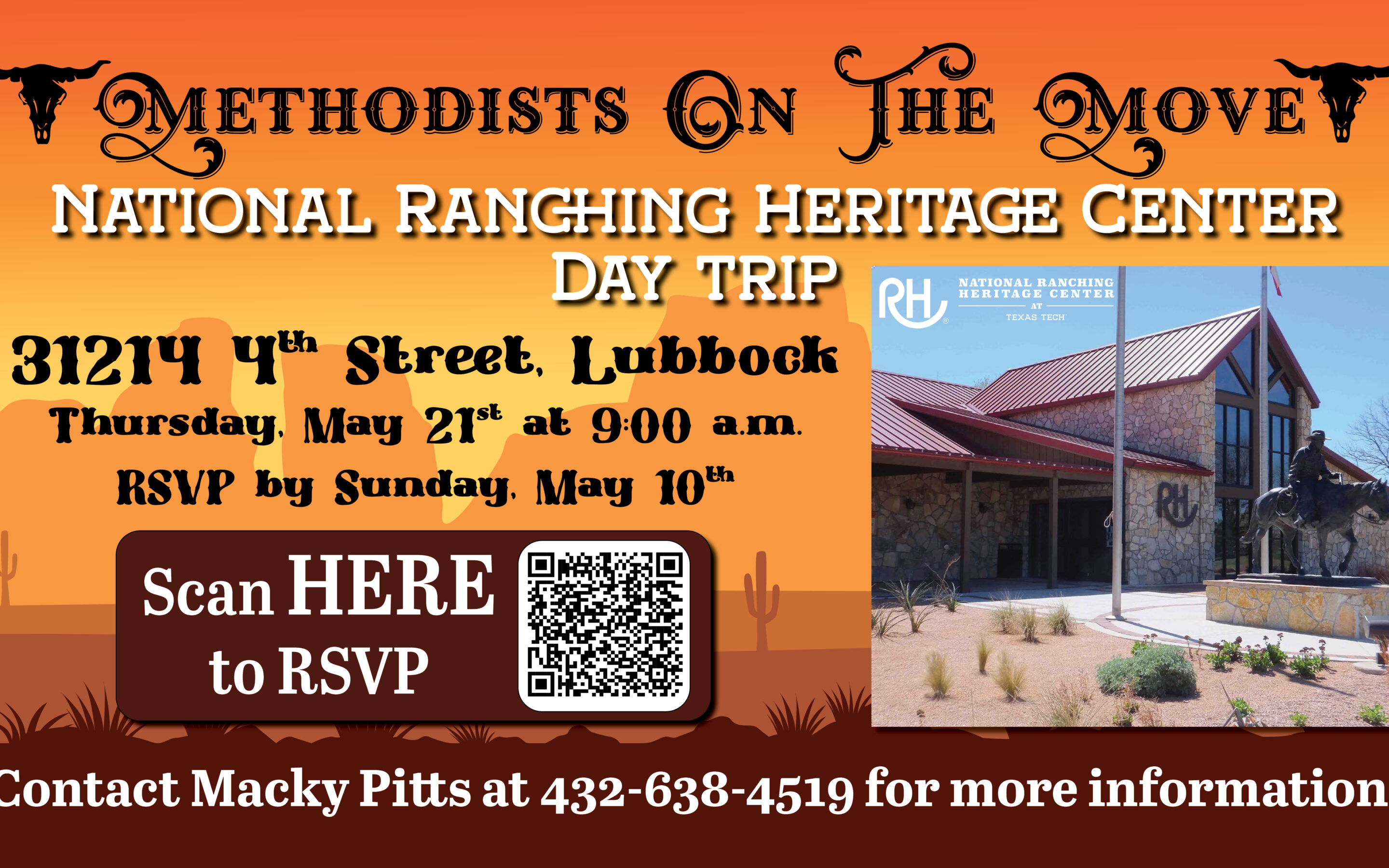 Methodists On The Move Ranching Heritage Museum Day Trip
