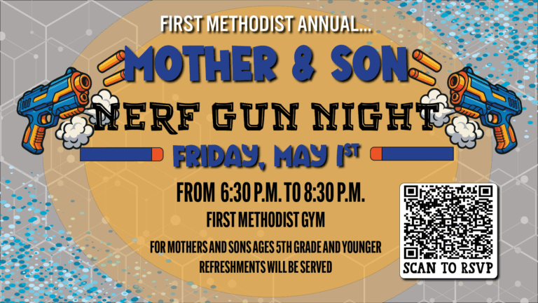 Mom & Son Nerf Night