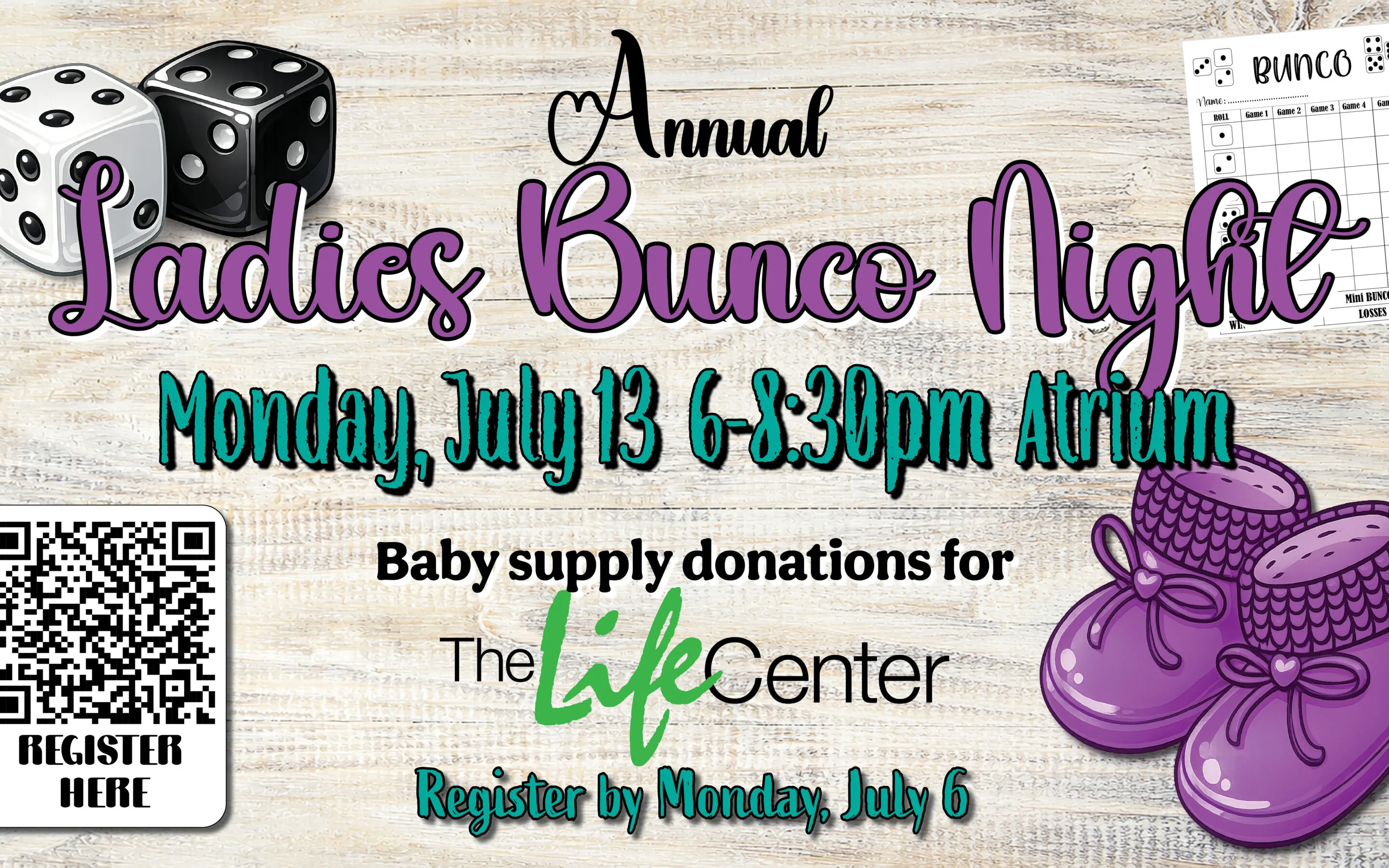 Annual Ladies Bunco Night