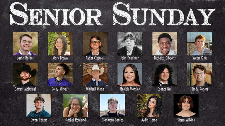 Senior Sunday