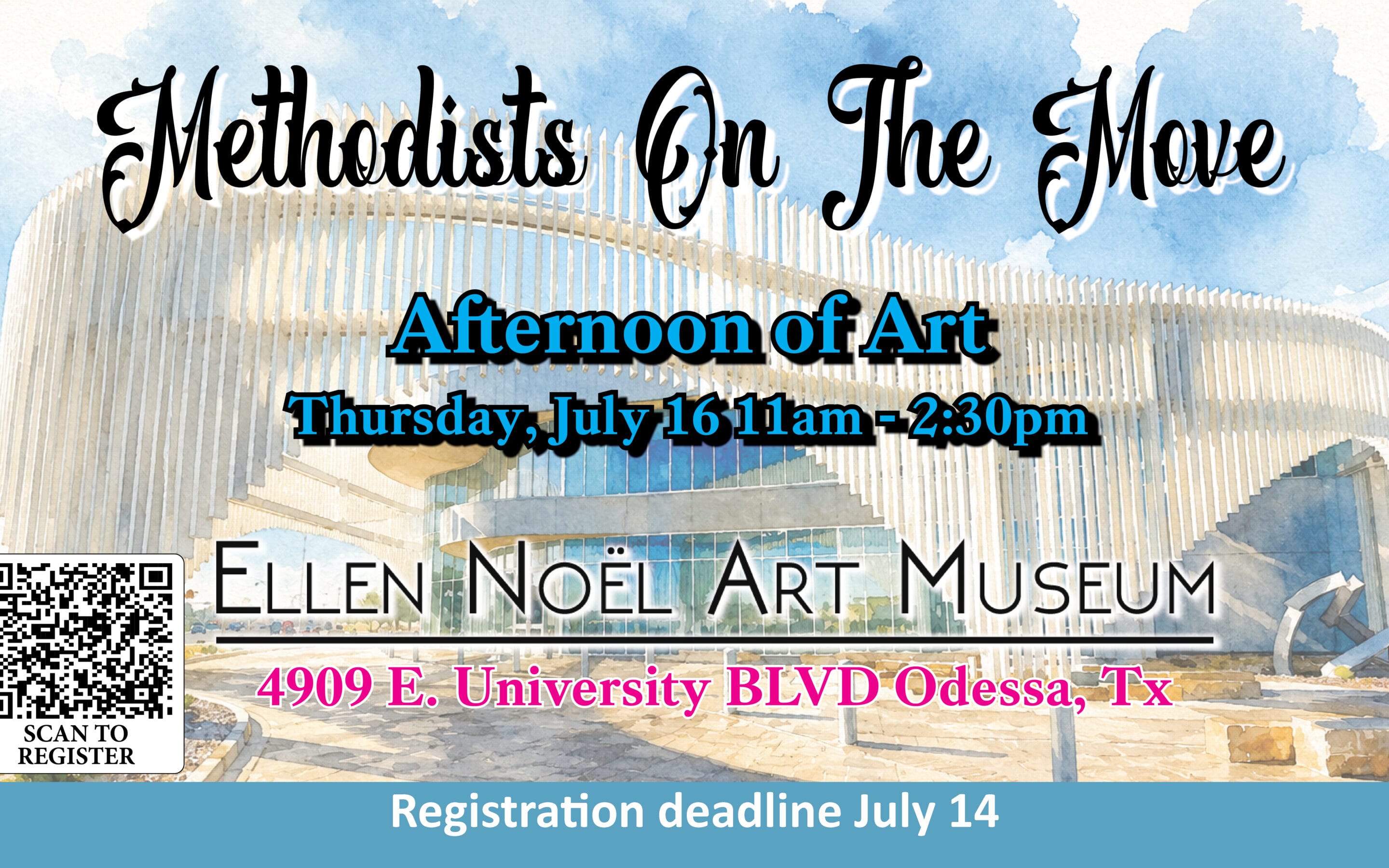 Methodists on the Move: Afternoon of Art