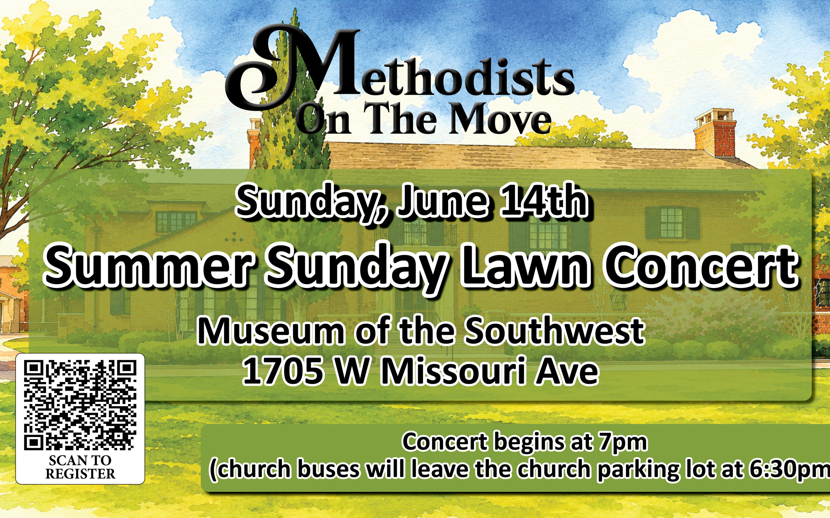 Methodists on the Move Summer Sunday Lawn Concert
