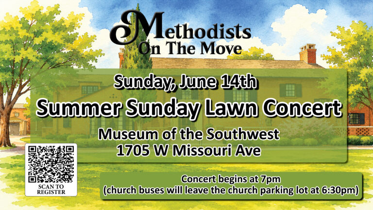 Methodists on the Move Summer Sunday Lawn Concert