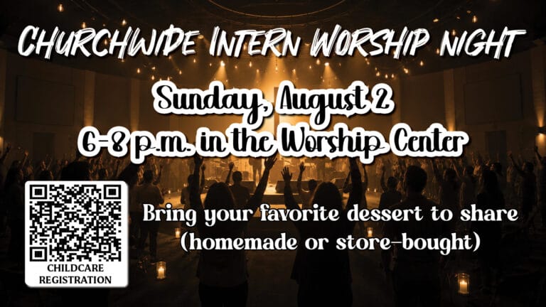 Churchwide Intern Worship Night