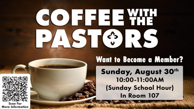 Coffee With The Pastors
