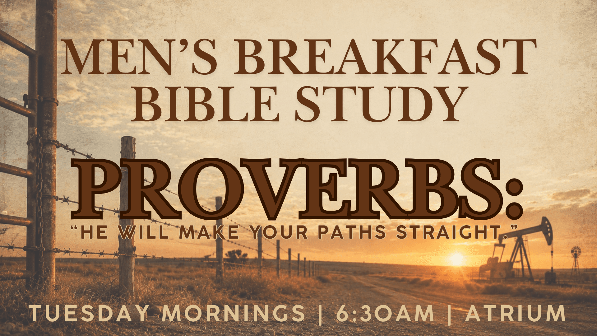 Men’s Breakfast Bible Study