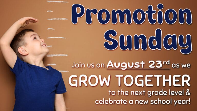 Promotion Sunday
