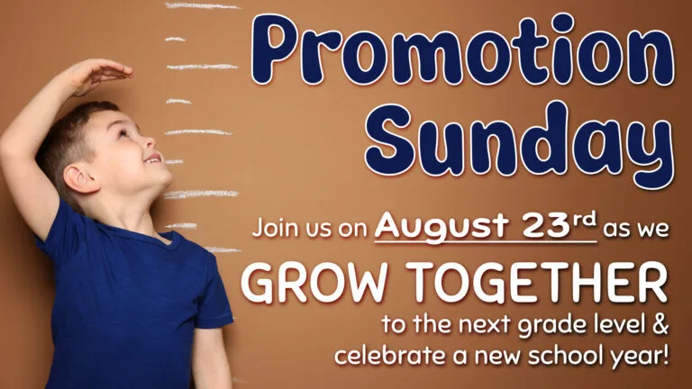 Promotion Sunday