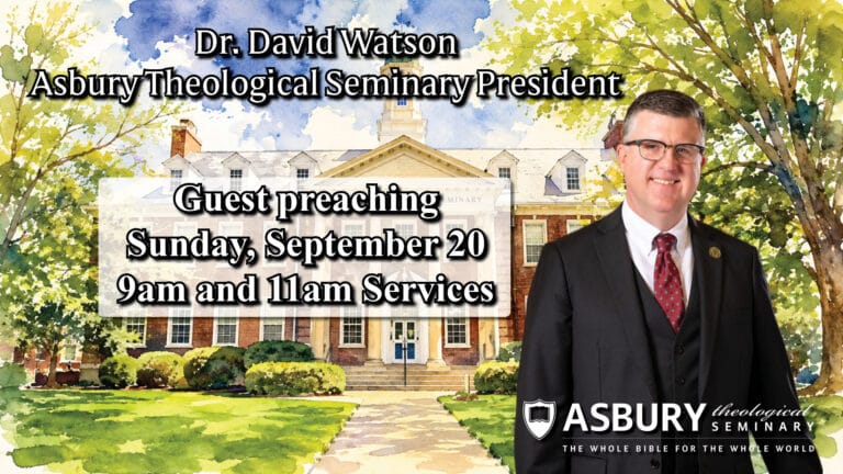 Dr.Watson Asbury Theological Seminary President