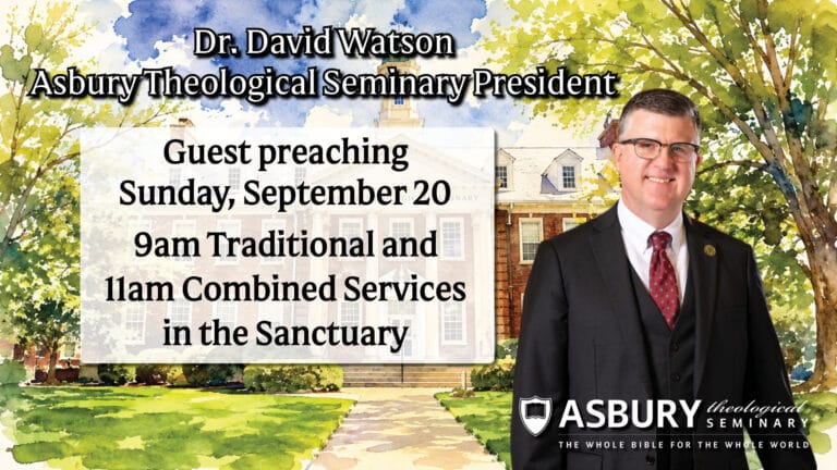 Dr.Watson Asbury Theological Seminary President