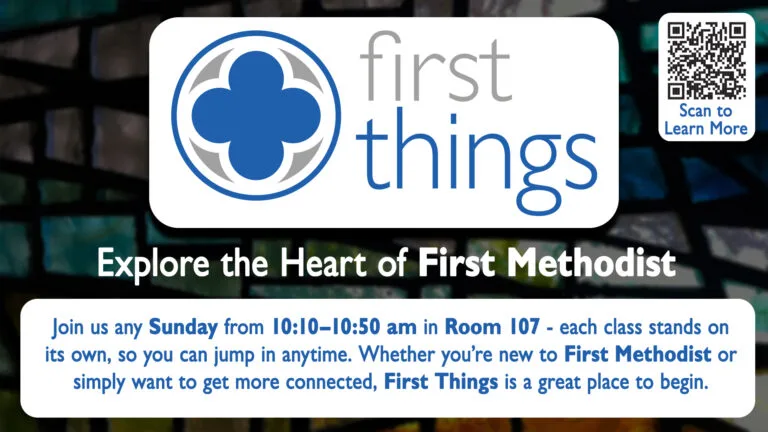 First Things