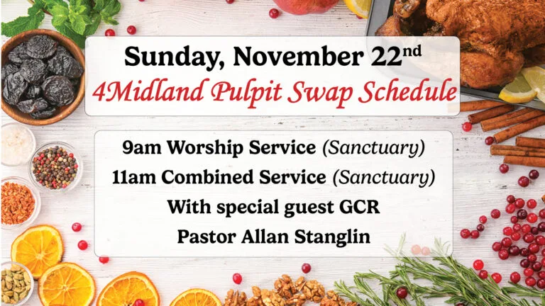 4Midland Pulpit Swap